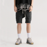 Short de sport personnalisé pour homme, léger, séchage rapide, taille élastique, écologique, respirant, longueur genou, idéal pour la course et l'entraînement