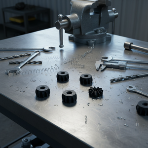 تصنيع بالتحكم الرقمي بالحاسوب لمكونات التروس الدقيقة (عمود التروس الداخلي) - الألومنيوم والفولاذ المقاوم للصدأ - YP-MFG منشأ قوانغدونغ - Product Image 6