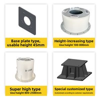 Base de surélévation fixe pour robot industriel – Personnalisée pour bras mécaniques ABB, KUKA, Yaskawa, Fanuc, Eston – Haute capacité de charge, multi-axes