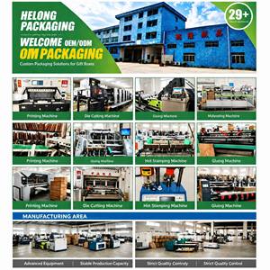 カスタムギフトボックス エコプリントコーティング紙製リジッドボックス ブラッシュセラム＆エッセンシャルオイル包装用 リサイクル素材 ホワイトカードボード - Product Image 4