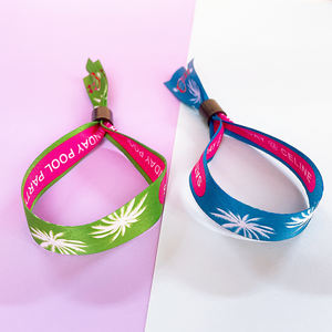 Bracelets de poignet en tissu pour festival et événement personnalisés Bracelets en polyester tissés Bracelets en tissu avec fermeture à verrouillage <span class=keywords><strong>totwoo</strong></span> <span class=keywords><strong>Bracelet</strong></span> de couple - Product Image 6