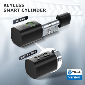 안전한 도어 액세스를위한 자동 전동 스마트 도어 실린더 TT 잠금 앱 스마트 잠금 실린더 시리즈 - Product Image 4