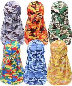 <span class=keywords><strong>Durag</strong></span> — camouflage multicolore en polyester, vente en gros, <span class=keywords><strong>livraison</strong></span> <span class=keywords><strong>rapide</strong></span>, motif camouflage - Product Image 1