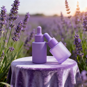 20ml flache Schulter kosmetische Glasöl flasche Hautpflege gefrostet 1 Unze <span class=keywords><strong>Beauty</strong></span> ätherisches Öl Parfüm Glas Tropf flasche - Product Image 4