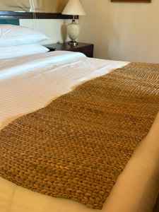 Handmade Water Hyacinth <b>Table</b> <b>Runner</b> Rustic Woven Straw Mat for <b>Dining</b> <b>Table</b> Decor Eco Friendly Natural Fiber Bed <b>Runner</b> - Product Image 2