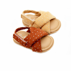 Sandalias a la moda <span class=keywords><strong>para</strong></span> <span class=keywords><strong>niñas</strong></span>, novedad de verano, suela blanda tejida, antideslizante, banda cruzada, diamantes de imitación, moda Bohemia, sandalias <span class=keywords><strong>para</strong></span> bebés - Product Image 1