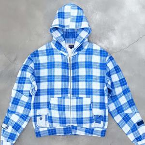 Sudadera con Capucha de Felpa Gruesa Extra Grande de Moda 2025 para Hombre, Sudadera con Capucha de Felpa Desgastada de Alta Calidad con Cierre para Hombre - Product Image 2
