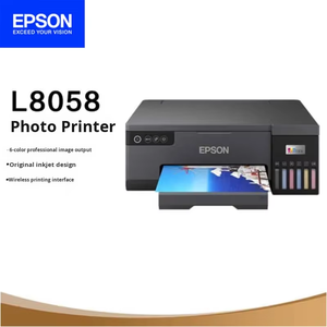 ขายตรงจากโรงงาน เครื่องพิมพ์แบบ Flatbed กึ่งอัตโนมัติ รุ่น L8050 6 สี A4 ระบบ Thermal Transfer สำหรับพิมพ์การ์ด พร้อมระบบอิงค์เจ็ทอัตโนมัติ ใหม่เอี่ยม - Product Image 5