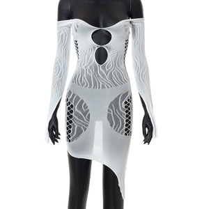 C0343 Summer Valentines s Collection New Sexy Mesh Lace See Through Fashion Dress Mujeres - Product Image 6