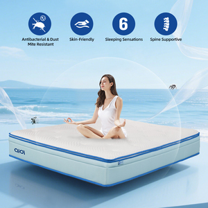 Materasso Ibrido Brevettato OEM/ODM con Molle Insacchettate Adattive, Morbido e Resistente, in Scatola per Arredamento Camera da Letto Personalizzato - Product Image 2