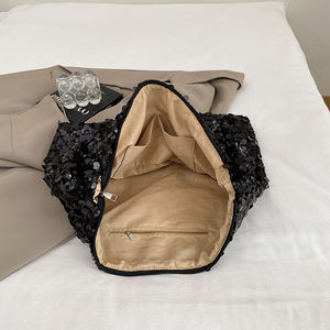 Bolso de Hombro Elegante Estilo Dama. Material brillante. Bolso de Mano de Diseño de Lujo.8820 - Product Image 2