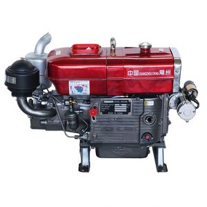 Moteur diesel monocylindre 4 temps refroidi par eau ZS1100 à démarrage électrique avec roulement et prix compétitif - Product Image 4