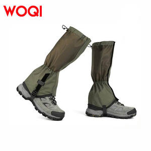 Polainas de nieve WOQI de nailon y algodón, impermeables, ajustables, para esquí, senderismo, uso en invierno al aire libre, unisex, talla adulto. - Product Image 3