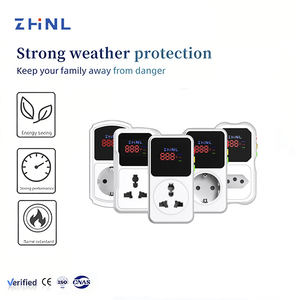 Protector de Voltaje Monofásico ZHNL de Fácil Instalación y Eficiente, Protector de Voltaje Automático Ajustable contra Sobretensiones y Bajas de Voltaje - Product Image 1