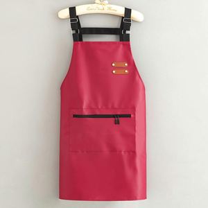 Tablier de Chef Ajustable Léger en Cuir PU avec Grande Poche, Bonne Qualité, Anti-Graisse, pour Hommes et Femmes, Idéal pour le Nettoyage - Product Image 3