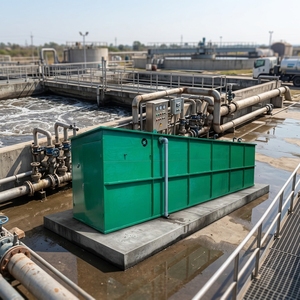 Sistema de Reactor de Biopelícula de <span class=keywords><strong>Cama</strong></span> Móvil (MBBR) para Tratamiento de Aguas Residuales, Filtro de Estanque - Product Image 1