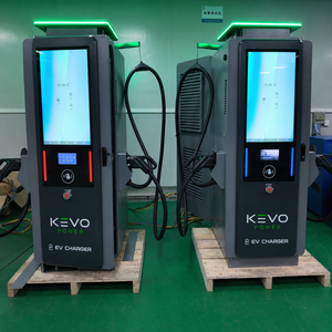 Estación de Carga Rápida para Vehículos Eléctricos <span class=keywords><strong>KEVO</strong></span> de 60kW/120kW/240kW, Montaje en Suelo, OCPP1.6J, Cargador Comercial para Exteriores, CCS1/CCS2 CHAdeMO GB/T Dual - Product Image 5