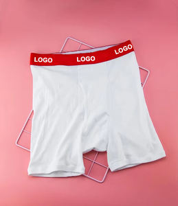 Herenshorts, grote maat, lange stijl, merk, hiphop-mode, hoge kwaliteit, ademend, 2 stuks per verpakking, sexy ondergoed, fabrikant - Product Image 5