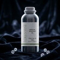 Huile de massage sensuelle pour couples, huile corporelle romantique pour l'intimité, avec des huiles essentielles naturelles, soyeuse et lisse, aromathérapie, spa, en vrac, confort
