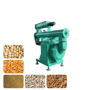 Factory small line flat die processing machines stock pellets making feed pellet machine with factory direct sale price