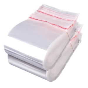 Sacs à soufflet en OPP auto-scellants imprimés sur mesure, emballage de sécurité en plastique pour boulangerie, vêtements, sucre, aliments pour animaux de compagnie, cadeaux, fabriqués en BOPP - Product Image 4