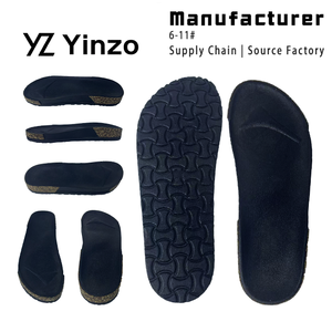 <span class=keywords><strong>พื้น</strong></span><span class=keywords><strong>รองเท้า</strong></span>แบบยืดหยุ่น ทำจาก PVC <span class=keywords><strong>รองเท้า</strong></span>แตะสวมสบายสำหรับผู้หญิง <span class=keywords><strong>พื้น</strong></span><span class=keywords><strong>รองเท้า</strong></span>แบบเป่าลม PVC พร้อมพื้นรองเท้าไม้ก๊อก - Product Image 2