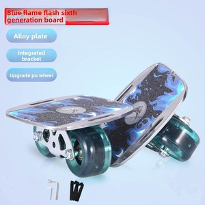 Patineta Extrema de Aleación de Aluminio para Adultos con Ruedas de PU de 32mm Flash - Paquete de 2 para Patinaje Activo con Placa de Deriva - Product Image 6