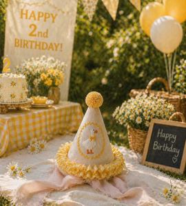 Accessoire photo pour fête, chapeau de costume de petit garçon pour son 1er anniversaire, motif Silly Goose - Product Image 2