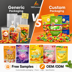 <strong>Sweets</strong> Wholesale Sour <strong>Worms</strong> Gummies Candies Oem Jelly Manufacturer Sour Gummy <strong>Worms</strong> Candy - Product Image 5