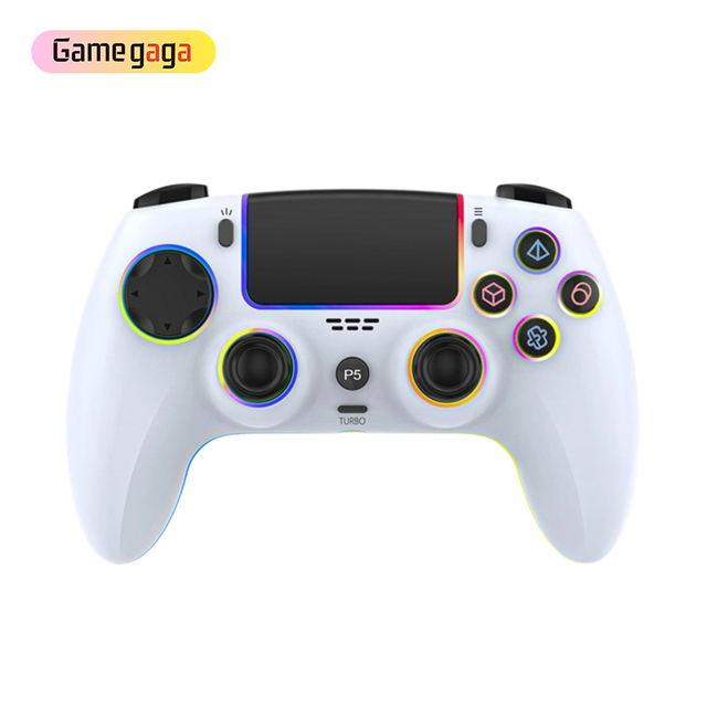 Gamegaga SZ-5005B Game Controller for P5 Wireless Gamepad 6-Axis Gyro Turbo Vibration Motors Joystick Gamepad for P5 IOS Android