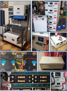 For EU PL Stock 15kW 16kWh Stackable LiFePO4 Battery Pack 800 Cycles Off-Grid Solar Power System Rechargeable CAN <strong>Lithium</strong> - Product Image 5