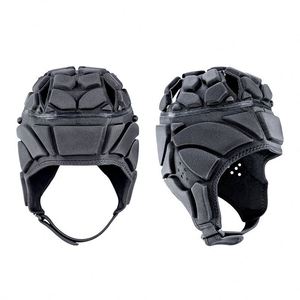 หมวกกันน็อคลายธงรักบี้นิ่มแบบกำหนดเองหมวกกันน็อคป้องกันเกมอเมริกันฟุตบอล - Product Image 1