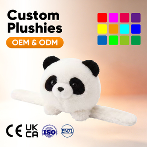 Peluche Personalizzato Super Morbido, Giocattolo per Bambini, Mostro Verde Menta con Occhi Grandi, Braccialetto, Imbottito in Cotone PP - Product Image 5
