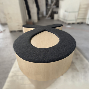 2023 Innovative Fun Look Public <strong>Bench</strong> Seating <strong>Padded</strong> Wood Seating for Retail Shop Hotel - Product Image 6