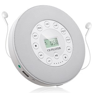 Lecteur <span class=keywords><strong>CD</strong></span> portable Walkman pour la maison, lecteur <span class=keywords><strong>MP3</strong></span> avec lecture de disques USB, affichage de la puissance de sortie 20 000, personnalisable pour l'export. - Product Image 1