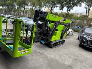 Plataforma Elevadora Araña Eléctrica <span class=keywords><strong>de</strong></span> 23m ZX23AE ZX27AE: Solución Ligera <span class=keywords><strong>de</strong></span> Alta Alcance para Sitios Confinados y Ubicaciones <span class=keywords><strong>de</strong></span> Trabajo Complejas - Product Image 6