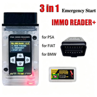 Escáner de Diagnóstico Automotriz 3 en 1 con Función de Arranque de Emergencia para Fiat PSA para Sistemas Inmovilizadores