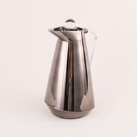 Carafe isotherme de luxe rose 1000 ml avec logo personnalisé, pot à café arabe, flasque sous vide
