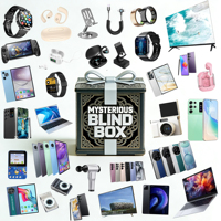 Boîte mystère de cadeaux surprise 100% électronique et technologique 3C, 5 articles aléatoires (Tablette, Ordinateur portable, Smartphone) pour le gaming