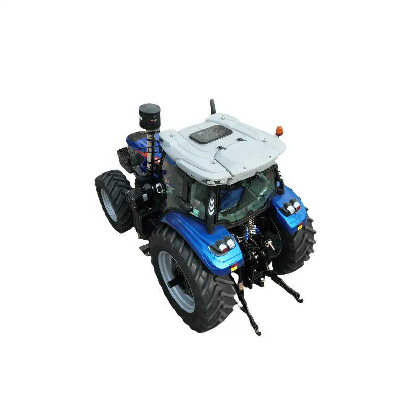 Tractor agrícola de 260hp azul pequeño usado/nuevo motor YTO de tractor diésel de granjero de bajo precio de China