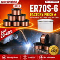 Fil de soudage SG2 ER70S-6 0,8 mm 1,2 mm 5 kg 15 kg Fil MIG en acier doux massif AWS ABS pour la construction navale Vente en gros OEM ODM Personnalisé