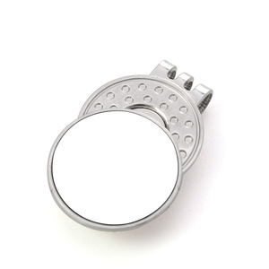 Clips marqueurs de balle de <span class=keywords><strong>golf</strong></span> en alliage nickelé à aimant puissant de 25 mm, personnalisables avec logo OEM/ODM pour la vente en gros - Product Image 3