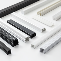 Profils en plastique PVC rigide en forme de H et en U, écologiques, durables et personnalisés pour la cuisine, l'extérieur, l'hôpital, design moderne