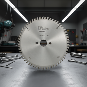 Lame de scie circulaire Ttake 250 mm 32 Z 60 dents pour aluminium et alliages légers - Product Image 3