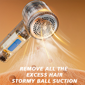 Tondeuse à poils électriques portable, petite, lame en acier inoxydable, matériau PP, recharge automatique par USB, pour la maison et les voyages - Product Image 6