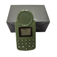 Nouveautés 2026 : Appeloir à oiseaux MP3 pour la chasse (oie, pigeon, corbeau, canard, caille, thrush, dinde, hibou) – 150 sons, haut-parleur intégré 20W, ABS