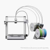 Imprimante 3D Bambu Lab A2L Combo, haute vitesse, imprimante de bureau fermée, prend en charge PLA, PETG, TPU, impression multicolore