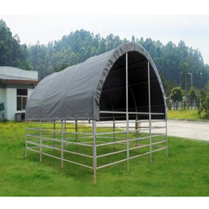 Tente préfabriquée pour bétail à installation rapide, résistante aux UV, pour l'ombrage des animaux en pâturage estival - Product Image 4