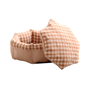 Großhandel Luxus Haustier Bett Hochwertige Komfortable Super Soft Hunde kissen Runde Wasch bare Plüsch Donut Hundehütte - Product Image 3