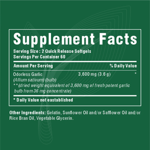 แคปซูลน้ำมันหอมระเหยกระเทียมดำไม่มีกลิ่น100% ธรรมชาติ - Product Image 3